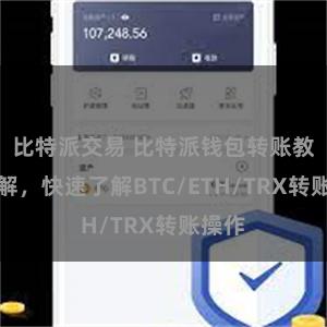 比特派交易 比特派钱包转账教程详解,快速了解BTC/ETH/TRX转账操作