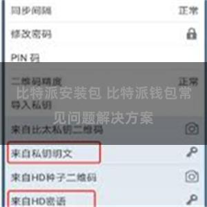 比特派安装包 比特派钱包常见问题解决方案