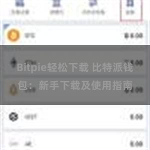 Bitpie轻松下载 比特派钱包:新手下载及使用指南