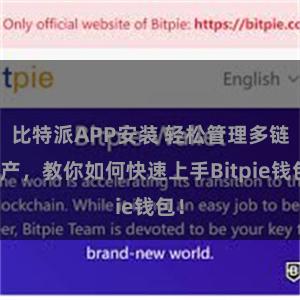 比特派APP安装 轻松管理多链资产,教你如何快速上手Bitpie钱包!
