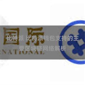 比特派 比特派钱包支持的主要区块链网络解析
