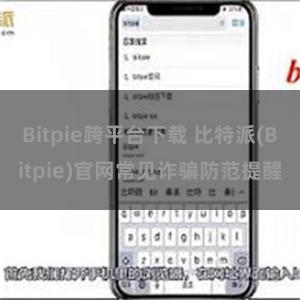 Bitpie跨平台下载 比特派(Bitpie)官网常见诈骗防范提醒